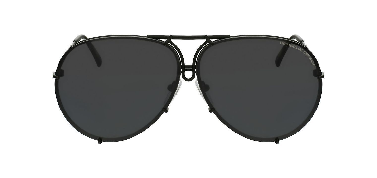 Lunettes de soleil Porsche Design Aviator P8478 Noir pour Homme-Femme