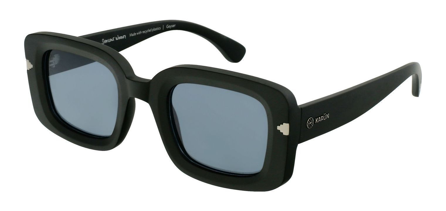 Karun Rectangle Sunglasses SWFS0041 Black for Woman