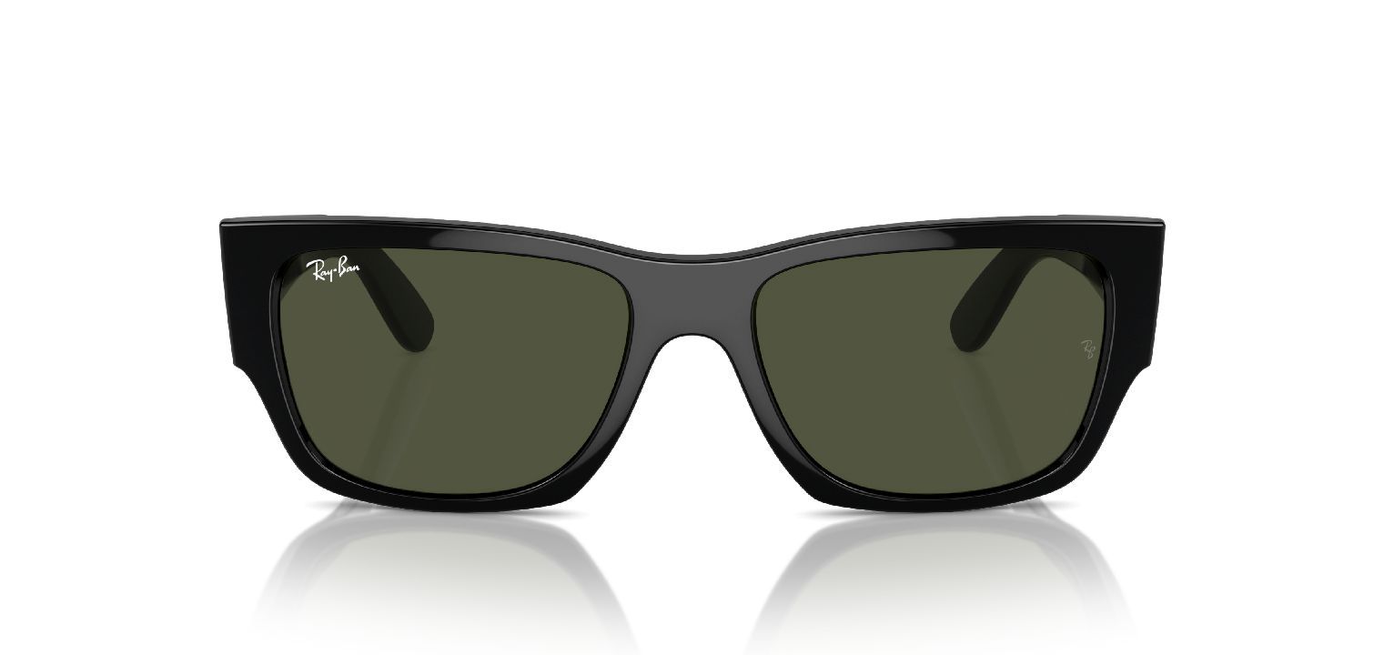 Ray-Ban Rechteckig Sonnenbrillen 0RB0947S Schwarz für Damen/Herren