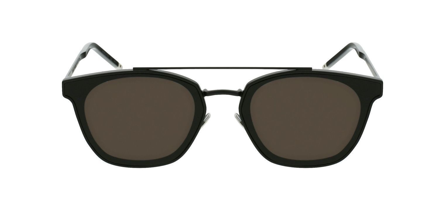 Lunettes de soleil Saint Laurent Wayfarer SL 28 Metal Noir pour Homme-Femme