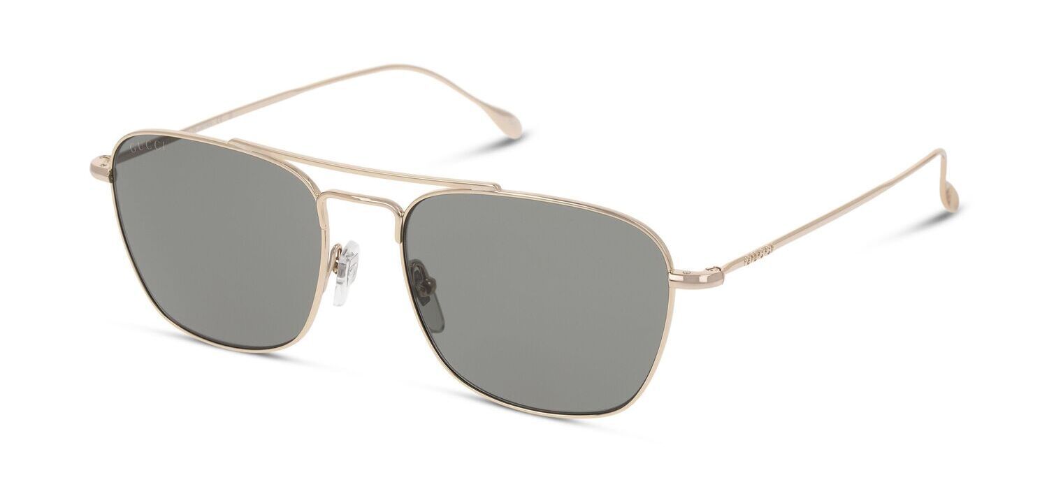 Gucci Rechteckig Sonnenbrillen GG1183S Gold für Herren