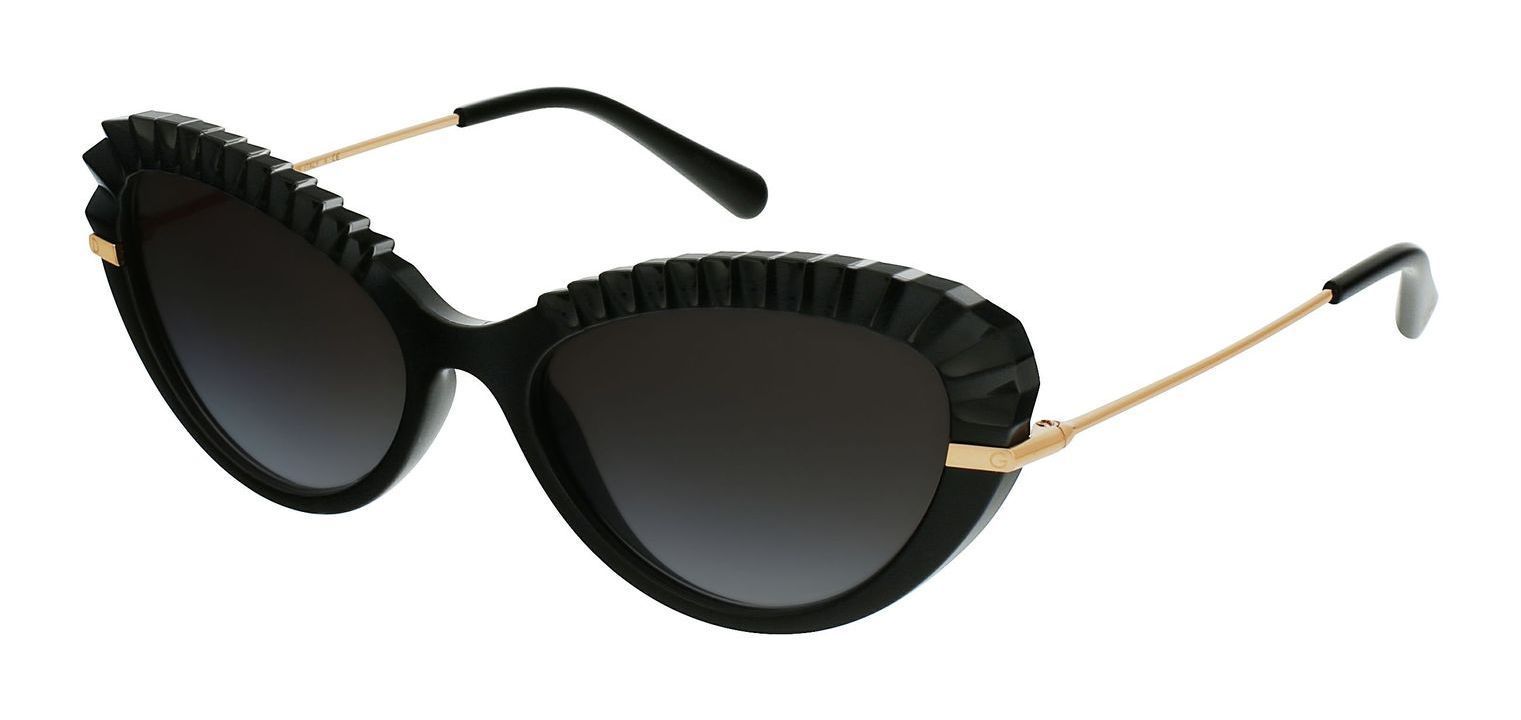 Lunettes de soleil Dolce & Gabbana Papillon DG6133 Noir pour Femme