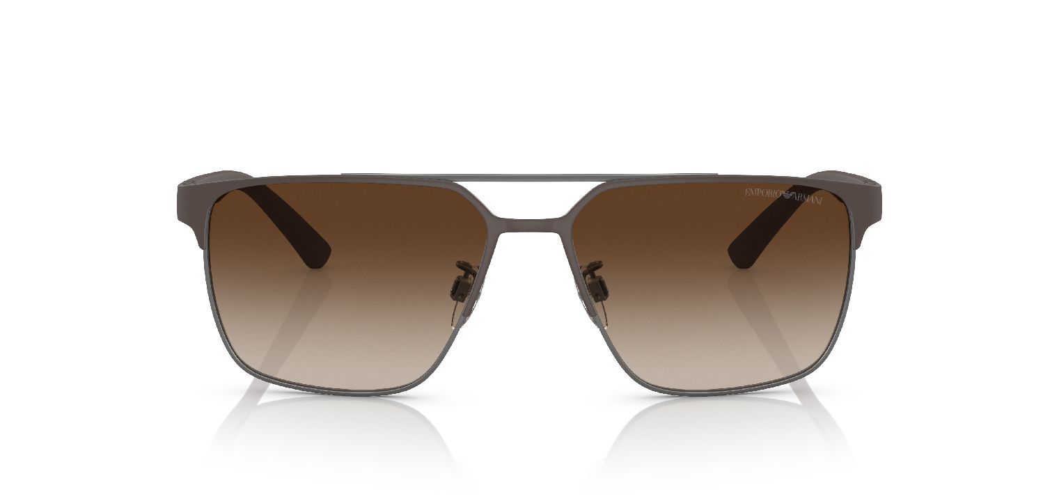 Emporio Armani Carré Sunglasses 0EA2134 Marron for Man