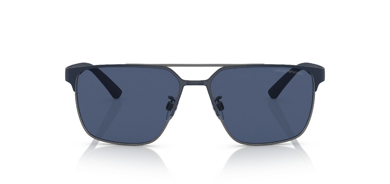 Emporio Armani Carré Sunglasses 0EA2134 Blue for Man