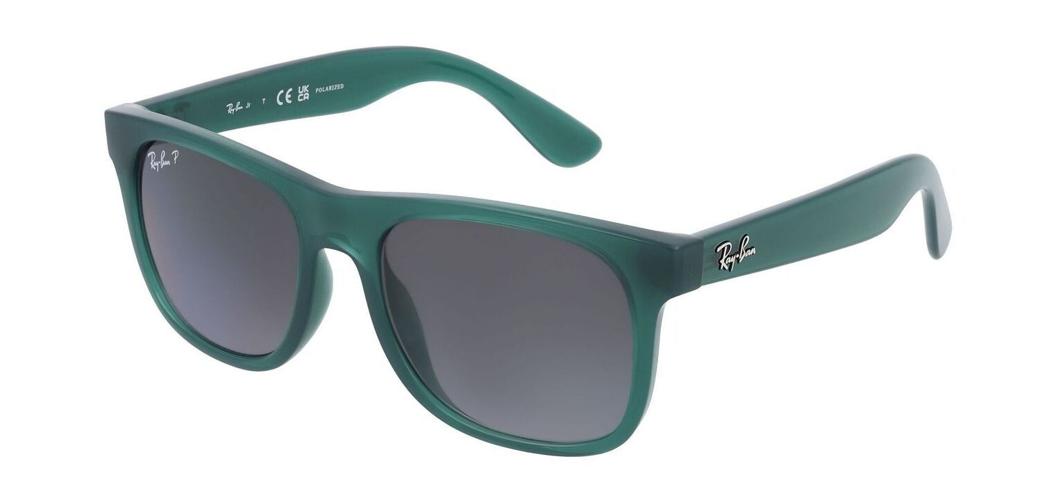 Lunettes de soleil Ray-Ban Wayfarer 0RJ9069S Vert pour Enfant