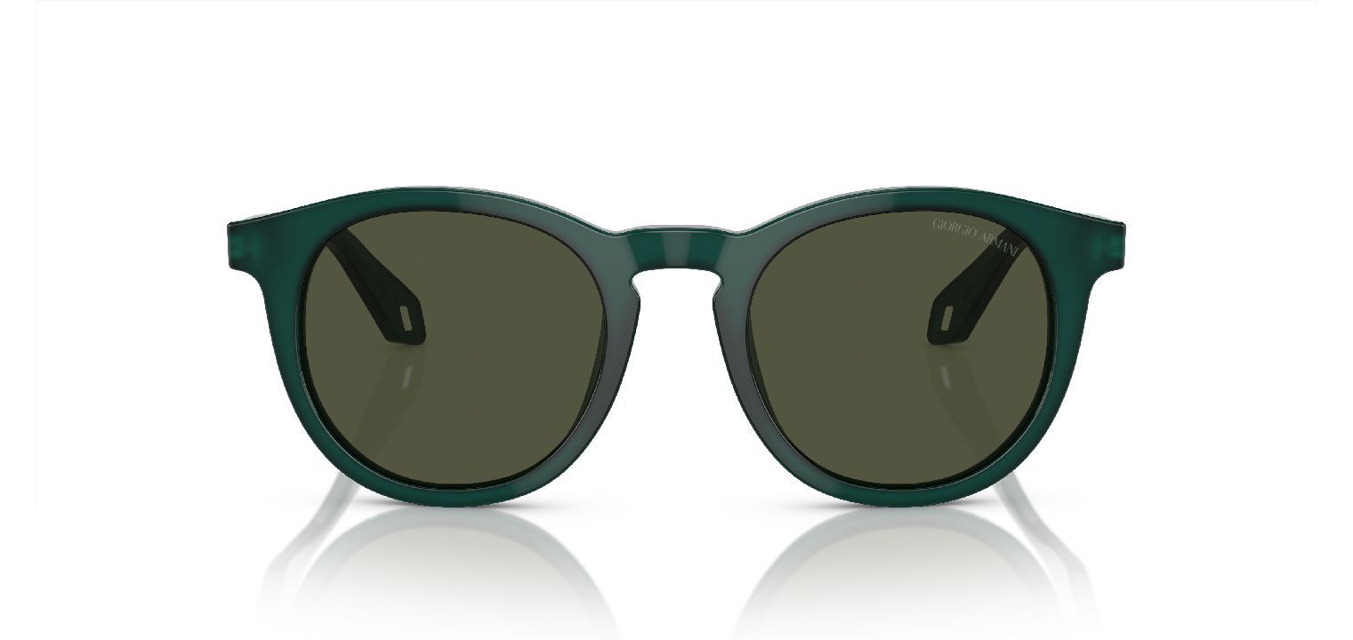 Lunettes de soleil Giorgio Armani Ronde 0AR8192 Vert pour Homme