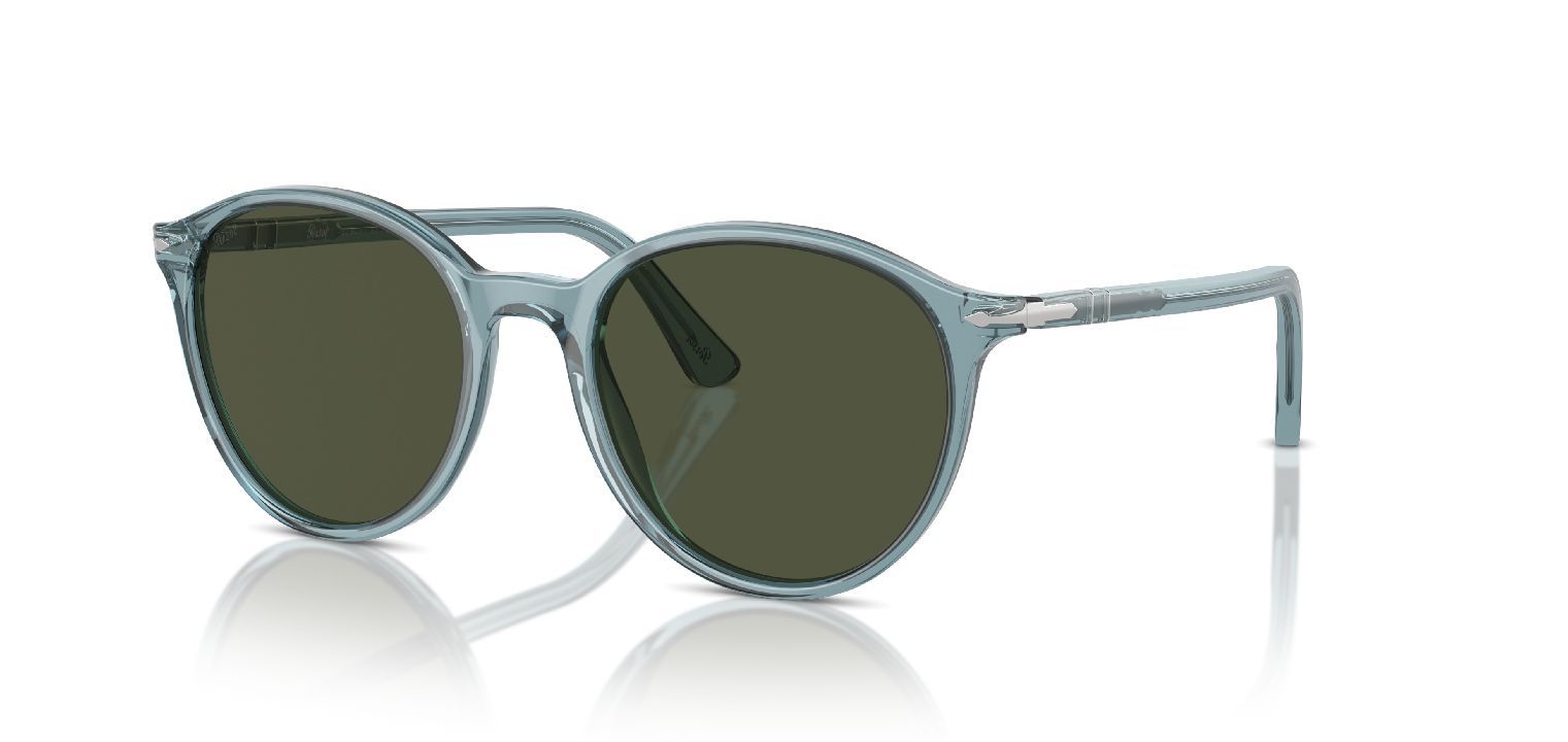 Persol Rund Sonnenbrillen 0PO3350S Blau für Damen/Herren