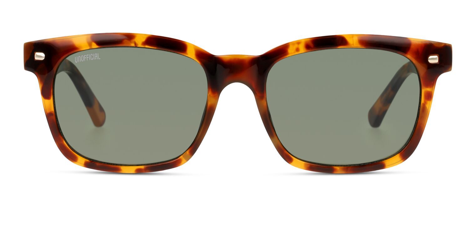 Unofficial Rectangle Sunglasses UNSM0083 Havana for Man