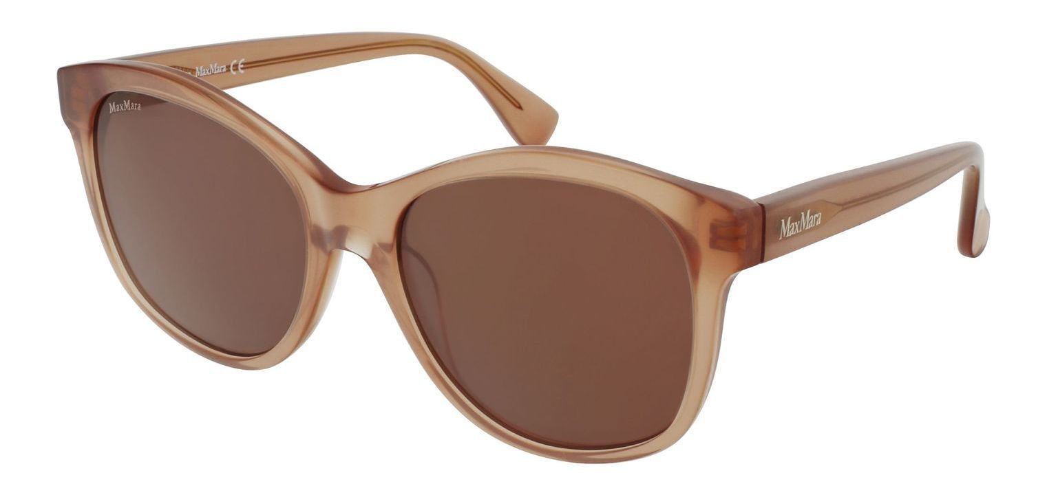 Max Mara Schmetterling Sonnenbrillen MM0007 Beige für Damen