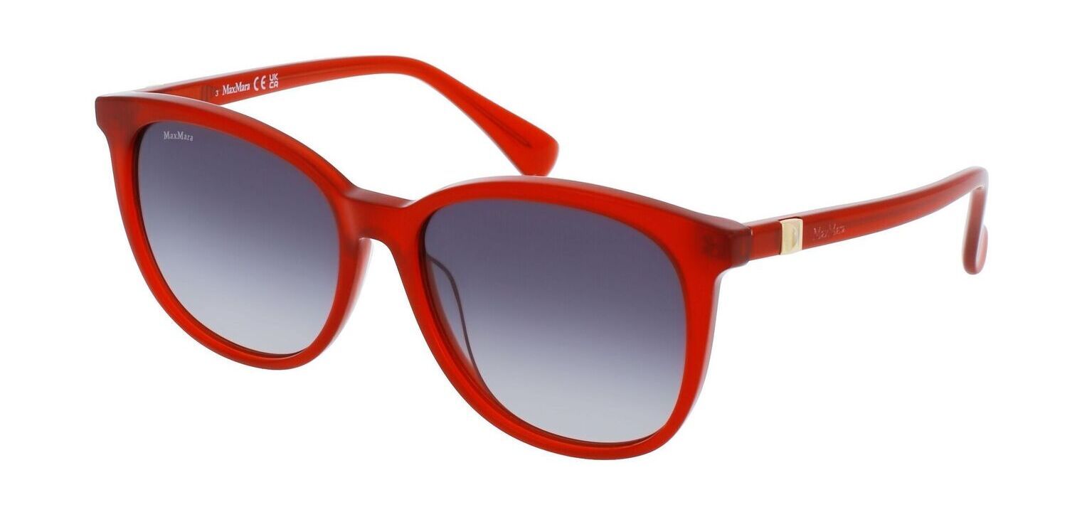 Max Mara Schmetterling Sonnenbrillen MM0022 Rot für Damen