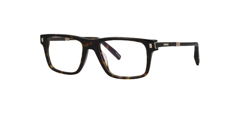 Chopard Rechteckig Brillen VCH313 Braun für Herren