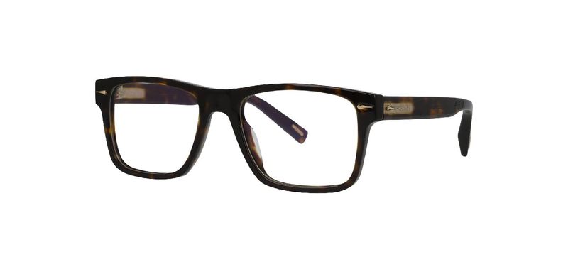 Chopard Rechteckig Brillen VCH341 Havana für Herren