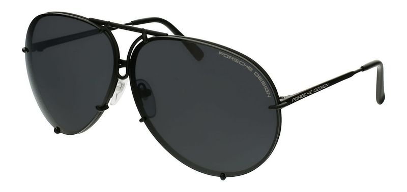 Porsche Design Aviator Sunglasses P8478 Black for Unisex