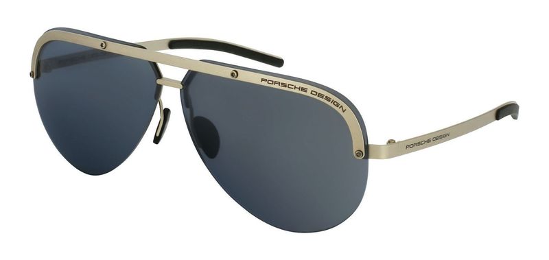 Porsche Design Aviator Sunglasses P8693 Gold for Man