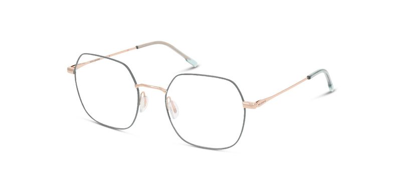 Moleskine Quadratisch Brillen MO2179 Grün für Damen