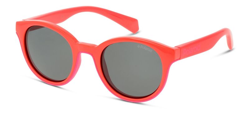 Polaroid Kids Round Sunglasses PLD 8036/S Red for Kid