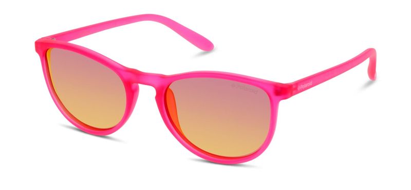 Polaroid Kids Rectangle Sunglasses PLD 8016/N Pink for Kid