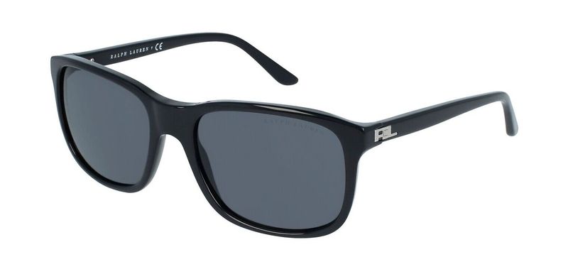 Ralph Lauren Rectangle Sunglasses 0RL8142 Black for Man
