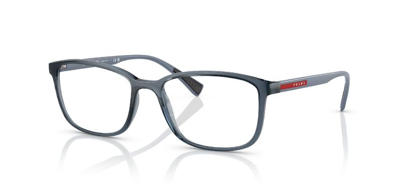 Prada Linea Rossa Rechteckig Brillen 0PS 04IV Blau für Herren