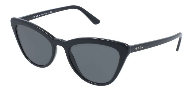 Prada Cat Eye Sunglasses 0PR 01VS Black for Woman