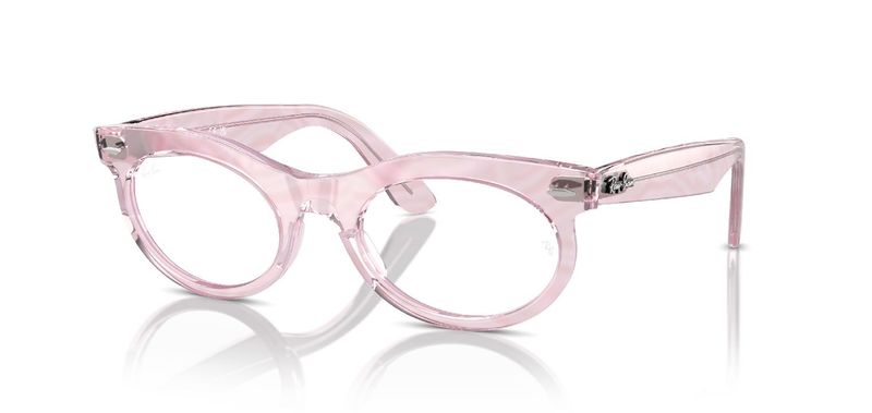 Ray-Ban Oval Brillen 0RX2242V Violett für Damen/Herren