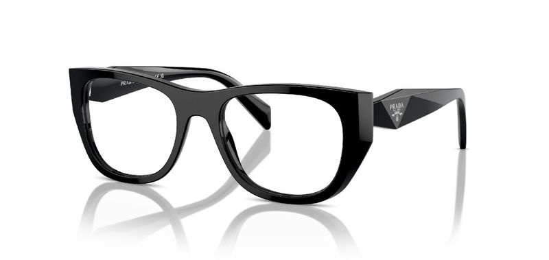 Prada Fantaisie Eyeglasses 0PR A18V Black for Woman