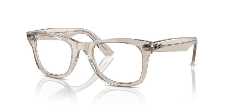 Ray-Ban Quadratisch Brillen 0RX4340V Grau für Damen/Herren