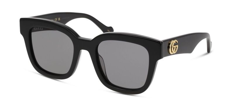 Gucci Rechteckig Sonnenbrillen GG0998S Schwarz für Damen