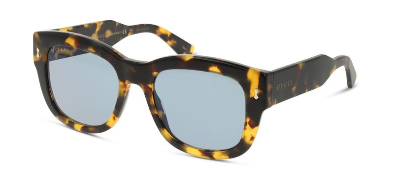 Gucci Rechteckig Sonnenbrillen GG1110S Schildpatt für Herren