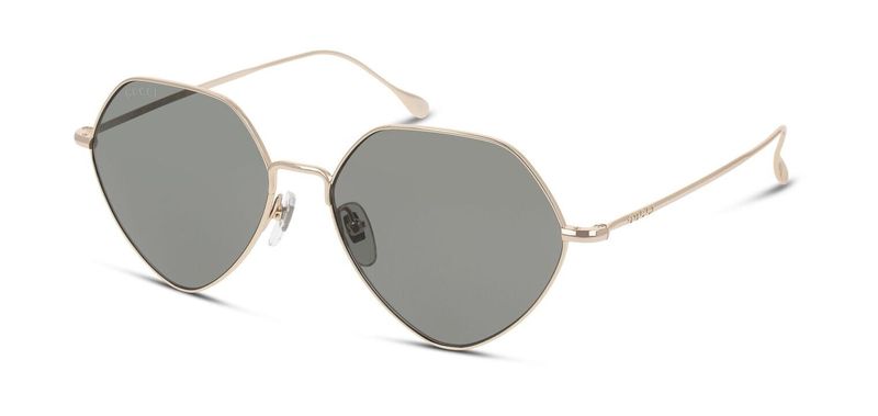 Gucci Rechteckig Sonnenbrillen GG1182S Gold für Damen