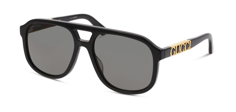 Gucci Aviator Sonnenbrillen GG1188S Schwarz für Damen/Herren
