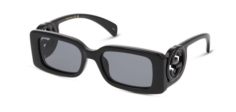 Gucci Rechteckig Sonnenbrillen GG1325S Schwarz für Damen