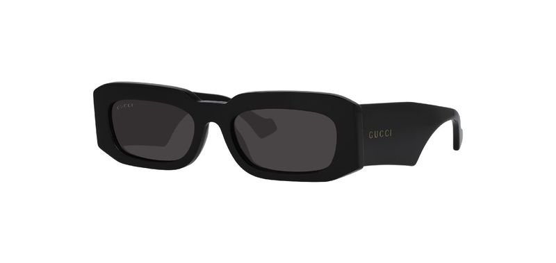 Gucci Rechteckig Sonnenbrillen GG1426S Schwarz für Herren