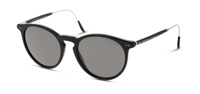 Ralph Lauren Round Sunglasses 0RL8181P Black for Man