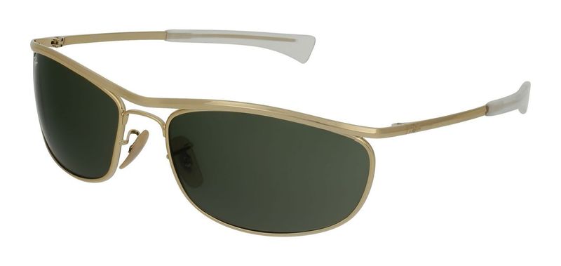 Ray-Ban Oval Sunglasses 0RB3119M Gold for Unisex