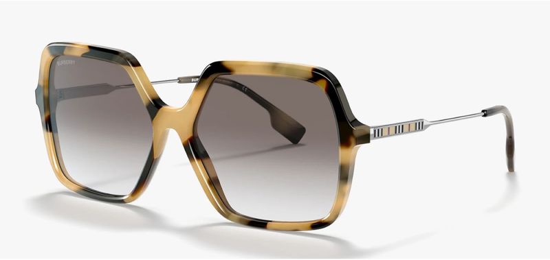 Burberry Rectangle Sunglasses 0BE4324 Havana for Woman