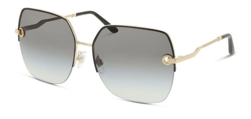 Dolce & Gabbana Rectangle Sunglasses 0DG2267 Gold for Woman
