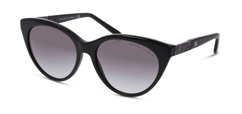 Ralph Lauren Cat Eye Sunglasses 0RL8195B Black for Woman