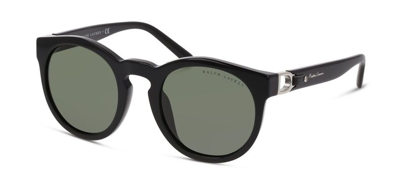 Ralph Lauren Round Sunglasses 0RL8204QU Black for Man
