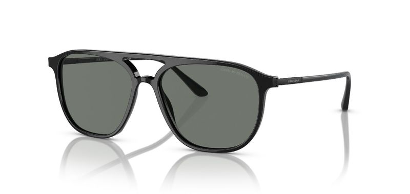 Giorgio Armani Aviator Sunglasses 0AR8179 Black for Man