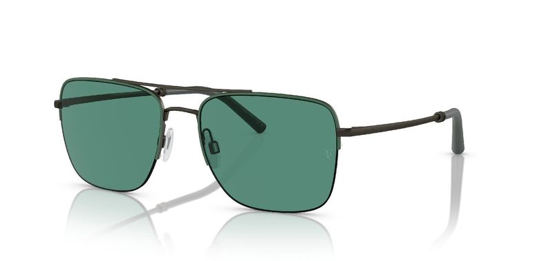 Oliver Peoples Quadratisch Sonnenbrillen 0OV1343S Grün für Herren