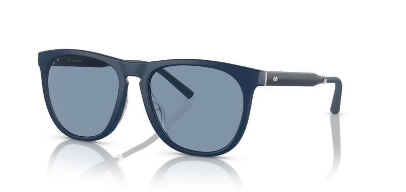 Oliver Peoples Round Sunglasses 0OV5554SU Blue for Unisex