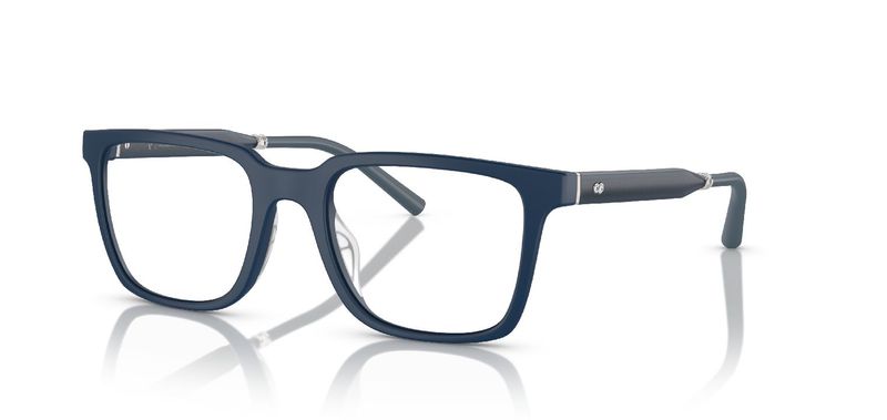Oliver Peoples Rectangle Eyeglasses 0OV5553U Blue for Man