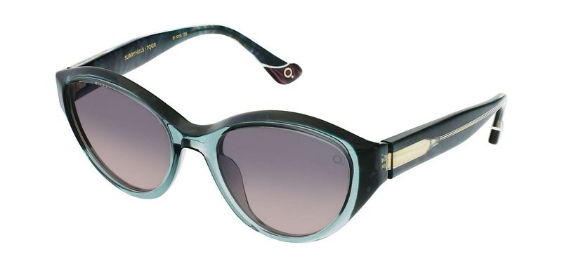 Etnia Cat Eye Sunglasses SURRY HILLS 51S Blue for Woman
