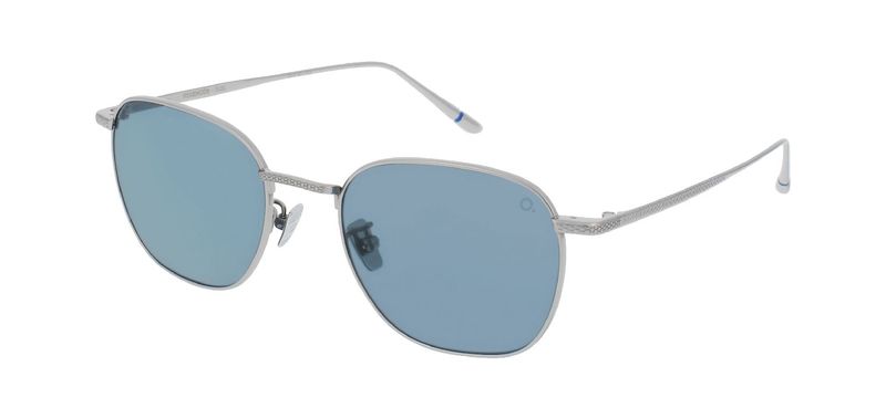 Etnia Rectangle Sunglasses REGENCOS Silver for Unisex