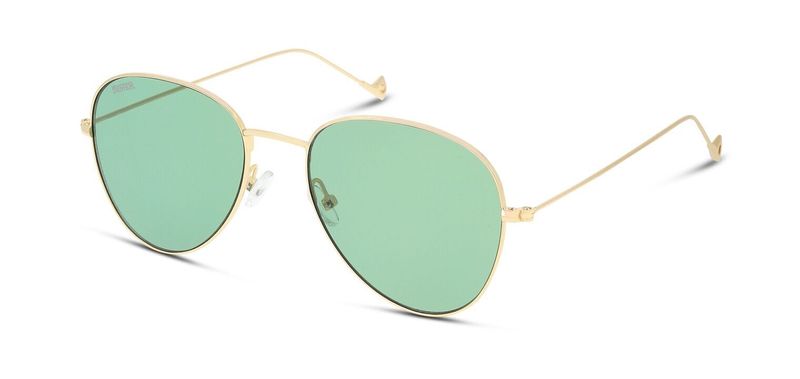 Unofficial Aviator Sunglasses UNSF0061 Gold for Woman